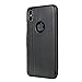 MTRONX Phone Case for iPhone X, iPhone 10, Magnetic Closure Ultra Folio Flip Slim PU Leather Twill Case Cover Pouch for Apple iPhone X iPhone 10 - Black(MG-BK)