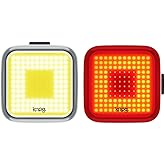 Knog Blinder Twinpack X Front and Rear Light Kit Adult Unisex, Black, One Size