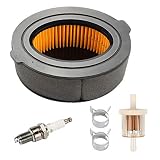 Venseri 951-10794 Air Filter, 951-14262 Air Filter + Fuel Filter Spark Plug for MTD 951-14262 208cc Troy-Bilt MTD Gold Craftsman Yard-Man Yard Machines Huskee Bolens Tiller/Cultivator