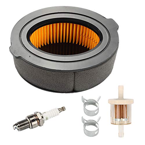 Venseri 951-10794 Air Filter, 951-14262 Air Filter + Fuel Filter Spark Plug for MTD 951-14262 208cc Troy-Bilt MTD Gold Craftsman Yard-Man Yard Machines Huskee Bolens Tiller/Cultivator