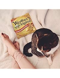 Werther's Original Caramelos duros, sin azúcar, (1) bolsa de 2.75 onzas.