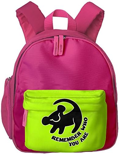 Lightweight REMEMBER WHO YOU ARE Kids School Shoulders Bag Side Pocket Lunch Backpack