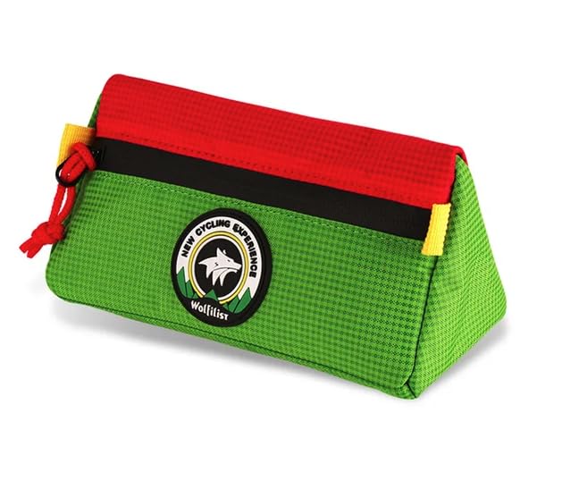 London Craftwork Stylish Waterproof Handlebar Saddle Bag for Brompton (Green)