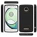 Moto Z Play Case, LK [Shock Absorption] Drop Protection Hybrid Armor Defender Protective Case Cover for Motorola Moto Z Play Droid (Black)