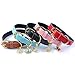 PET ARTIST Pink Classic Soft Padded Leather Dog Collar for Medium Dogs