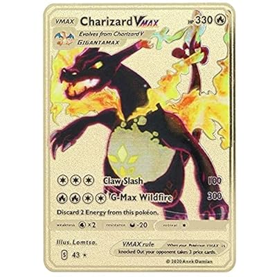 Charizard VMAX Custom Metal Card Black Edition Togo | Ubuy Charizard VMAX Custom Metal Card Black Edition Togo | Ubuy