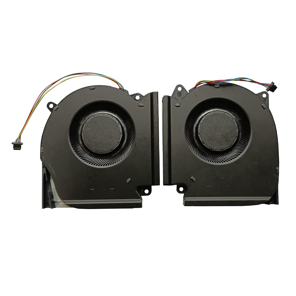 Photo 1 of (1 Pair) New CPU GPU Cooling Fans Intended for ASUS ROG Strix G15 (2021) G513QR G513QM G533QR G533QS G713Q G713QM G713QR G733QSA G733QR G733QS Series Laptop DC12V