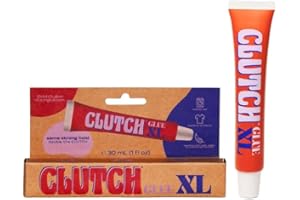 CLUTCH Glue Liquid Fashion Tape – Clear Body Glue & Fashion Glue for Women – Customisable Skin Adhesive for Clothing, Dresses, Straps and Accessories – All-Day Hold for Events & Travel (30mL)