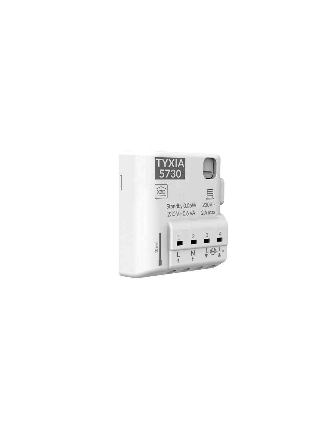 Tyxia 5730 - Delta Dore Wireless Receiver for Roller Blinds - Connected Blinds Programming - Works with Tydom, Alexa & Google Assistant - 6351402