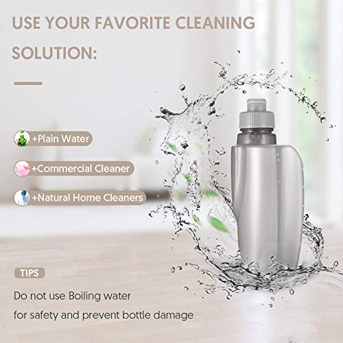 FORSPEEDER Spray Mop for Floor Cleaning, Hardwood Floor Mop with a 640 ML Refillable Bottle and 2 Washable Mop Heads, Handle Mop for Home Kitchen (Spray Mop with 2 Mop Pads) - Thumbnail 6
