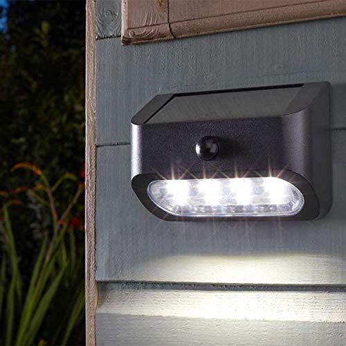 4 Pack Premier Wall, Fence And Post Light 10 Lumens Solar Powered