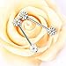 BODYA Pair Cute Double Enamel Spring Daisy Flower Nipple Barbell Ring Piercing Bar Stainless Steel 14G