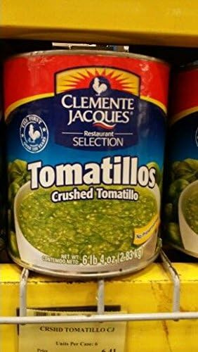 Clemente Jacques Crushed Tomatillos 100 Oz (2 Pack)