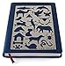 Aleks Melnyk No.8 Metal Stencil, Small Animals, Woodland, Kit 1 PCS, Template for Wood Burning, Engraving, Crafting, Bullet Journaling, Scrapbook, Wild Animals, Dog, Cat, Elephant, Dolphin, Butterfly