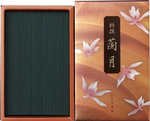 Koukando Fine Selection Insense Sticks "Rangetsu", Made in Japan, Jumble Pack