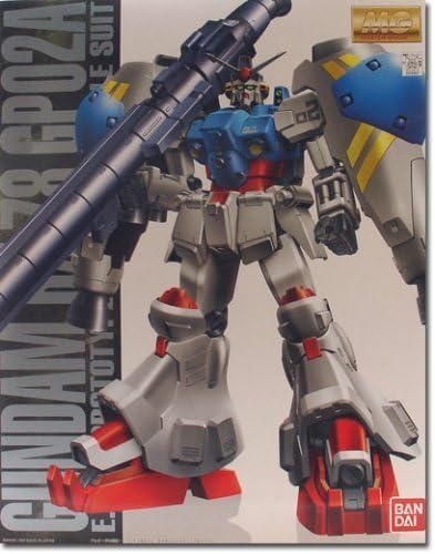Bandai Hobby GUNDAM RX-78 GP02A Metallic Limited Bandai Master Grade Action Figure by Bandai Hobby