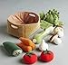 Ikea Duktig 14-Piece Children's Vegetables Set and Shopping Basket