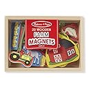 Melissa & Doug 20 Wooden Farm Magnets in a Box