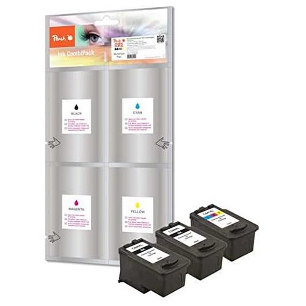 Peach Multi Pack Plus, compatible with Canon PG-540XL, CL-541XL