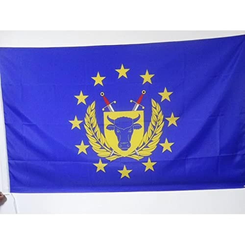AZ FLAG - European Army Flag - 3x5 Ft - Army of Europe Banner with Sleeve - 100% Polyester - Fade Resistant - Vivid Colors - 3' x 5' Feet - 150x90 Cm