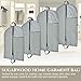 Garment Bags - BONUS:Closet Deodorizer and Shoe Bag, 54