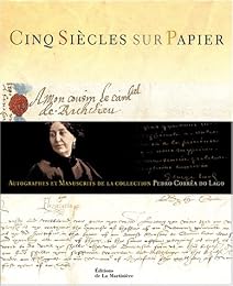 Cinq siècles sur papier