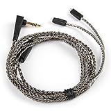 KZ ZS3 ZS5 ZS6 0.75mm 2 pin Upgrade High Purity OFC Replacement Earphones Cable for KZ Earphones (ZS5 Brown cable)