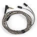 KZ ZS3 ZS5 ZS6 0.75mm 2 pin Upgrade High Purity OFC Replacement Earphones Cable for KZ Earphones (ZS5 Brown cable)