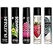 Wet Flavored Edible Lube, Premium Personal Lubricant, 1 Oz (4-Pack), Men, Women and Couples, Ideal for Foreplay, Paraben Free, Gluten Free, Stain Free, Sugar Free