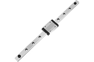 OUYZGIA MGN12H 300mm ​Linear Rail, Linear Guideway with 1 MGN12H Block for 3D Printer CNC Machine (MGN12H, 300mm, 1pcs)