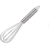 Aniso Stainless Steel Whisk (8.4 inches, Silver)