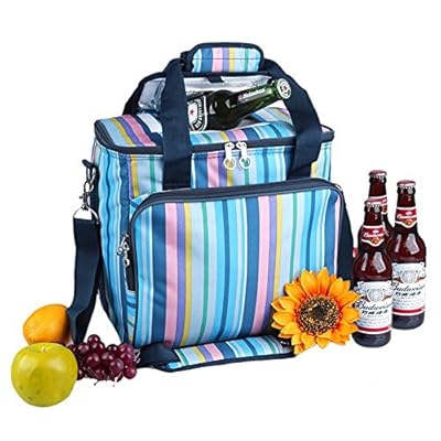 Yodo 18L / 25L Collapsible Soft Cooler Bag - Insulated up to 4 - 6 hours, Rommy for Family Reunion, Party, Beach, Picnics, Sporting Music Events, Everyday Meals to Work