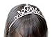 Kids Flower Girls Wedding Party Costume Princess Crystal Heart Tiara Crown