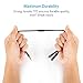 Headset Mic Adapter Headphone Y Splitter 3.5mm Male to 2 Female Audio Jack Splitter Cable with Separate Headphone/Microphone Plugs for PS4, Gaming Headset, Xbox One, PC, Notebook, Smartphone, Tablet