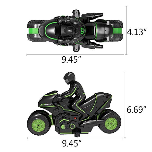 Rc Motorcycle Remote Control Motorcycles , 360° Spinning Action