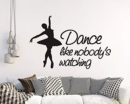 Wall Decal Quote Dance Sayings Collage Girl Tapp Ballet Jazz Modern