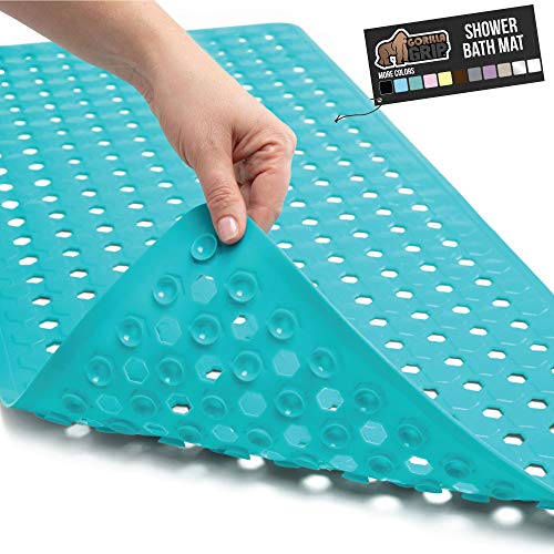 Gorilla Grip Original Patented Bath, Shower, Tub Mat, 35x16, Washable