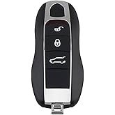 Kilessgo Replacement for Porsche 911 Boxter Cayenne Cayman Macan Panamera 2015 2016 2017 2018 Key Fob KR55WK50138 315MHz 3 Buttons