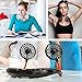 Portable Fan USB Rechargeable with Dual Wind Head Fan Hand Free Wearable Neckband Fan for Camping Traveling Office Room Kids Stroller