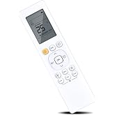 ZWP RG10B(B)/BGEF Replacement Remote Control for Midea Air Conditioner
