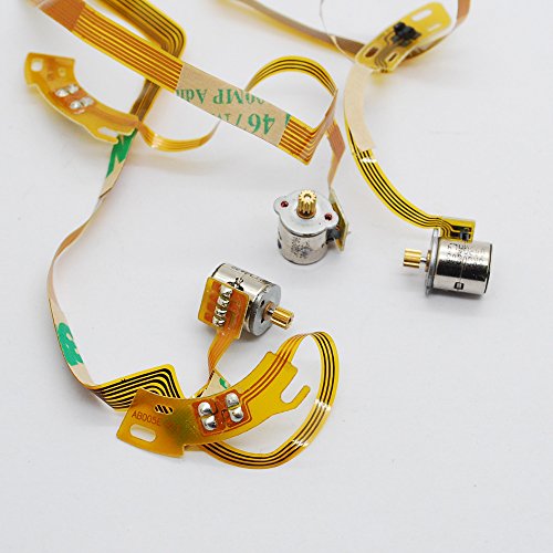 5 Pcs 2 Phase 4 Wire Micro Stepper Motor with Cable 3-5v Dc Dia 8mm Mini Stepper Motor Micro Stepping Motor for Digital Products Camera - Thumbnail 2