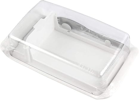 Amazon バター カッティング ケース バターケース バターナイフ付 蓋付きバター皿 バターケース オンライン通販