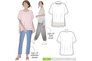 Style Arc Sewing Pattern - Betty Woven Tunic (Sizes 04-16)