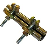 LASCO 13-1328 Stainless Steel One-Piece Pipe Repair Clamp with Two Bolt, 6-Inch