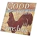 Barnyard Designs Retro Vintage Metal Tin Bar Sign, Decorative Wall Art Signage, Primitive Farmhouse Country Kitchen Home Décor (Sunshine Rooster)