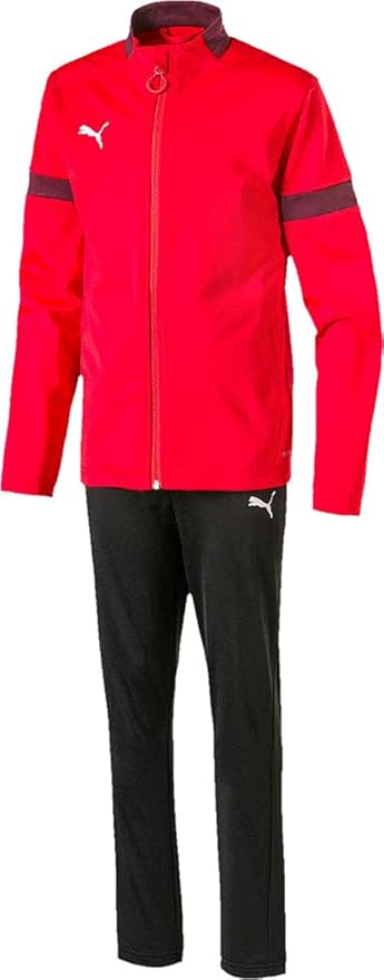 burgundy puma tracksuit