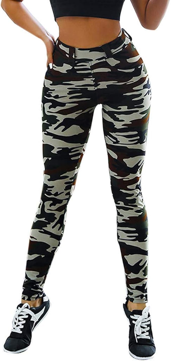 pantalones de camuflaje mujer