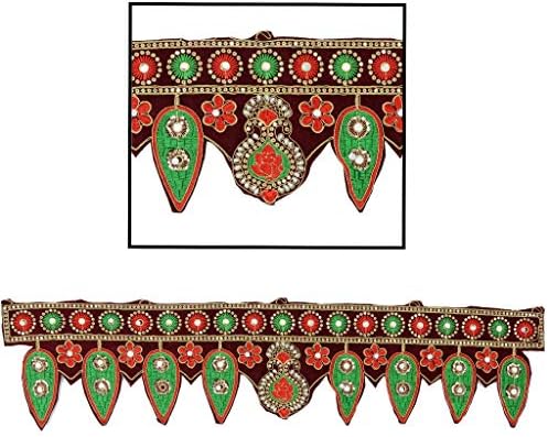 Toran Door Hanging Toran Window Valance Dream Catcher Home Décor interior pooja bandanwaar Diwali gift festival colorful indian handicraft love.TORAN73