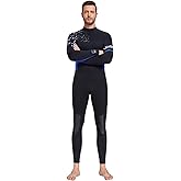 Seaskin Full Wetsuits for Men Womens 3mm Back Zip