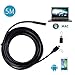 Crenova iScope Android Smartphone/PC/Laptop USB Endoscope 2.0 MP CMOS HD Borescope Waterproof Inspection Camera Snake Camera with OTG（5 Meter）